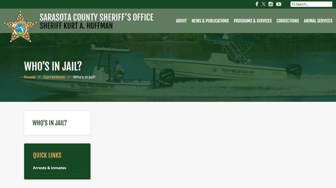 Welcome to Sarasota County Sheriff's, FL